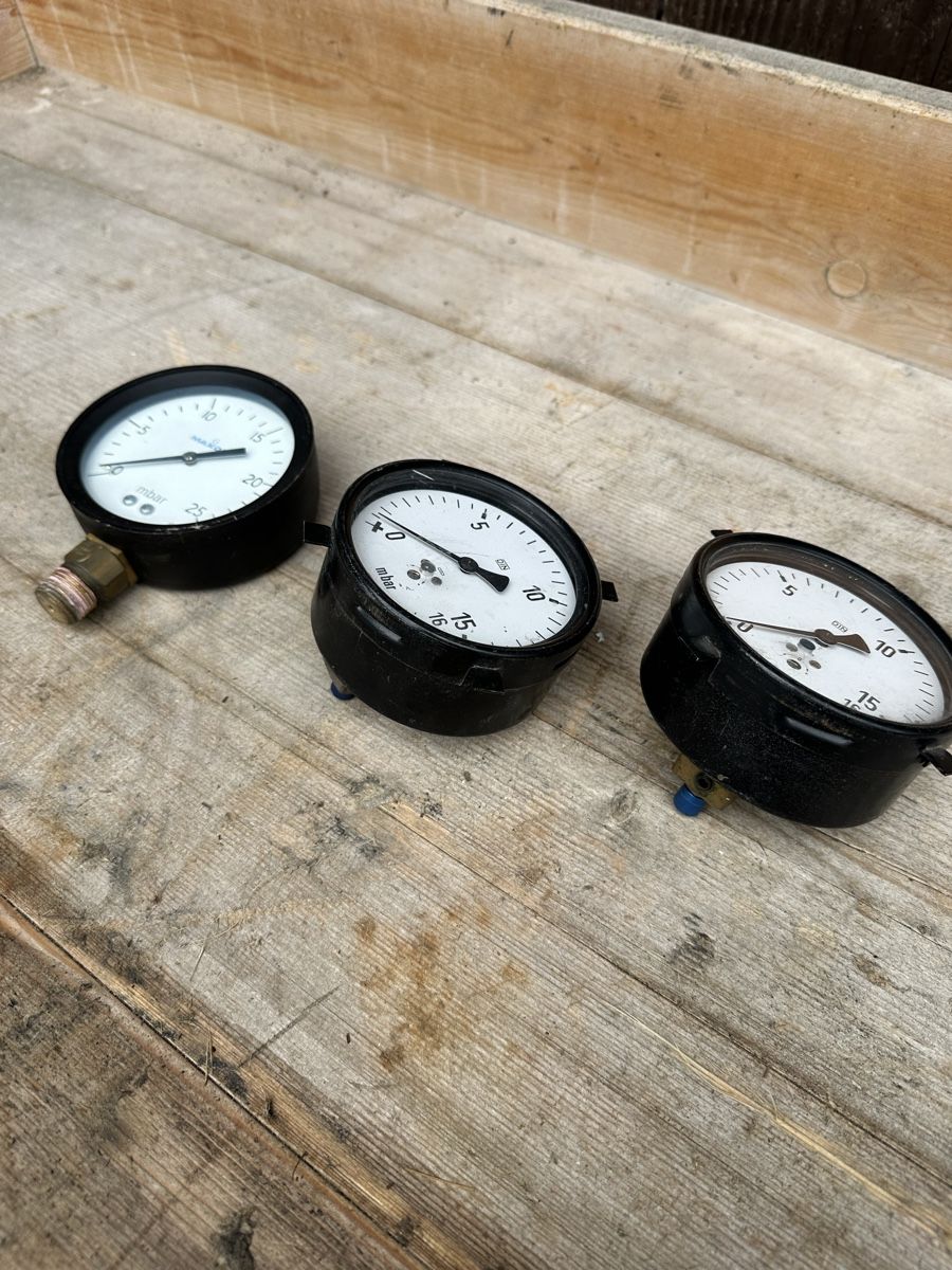 Mesurer: 3 Manometer – D'occasion à Villmergen par Bezdupe 7