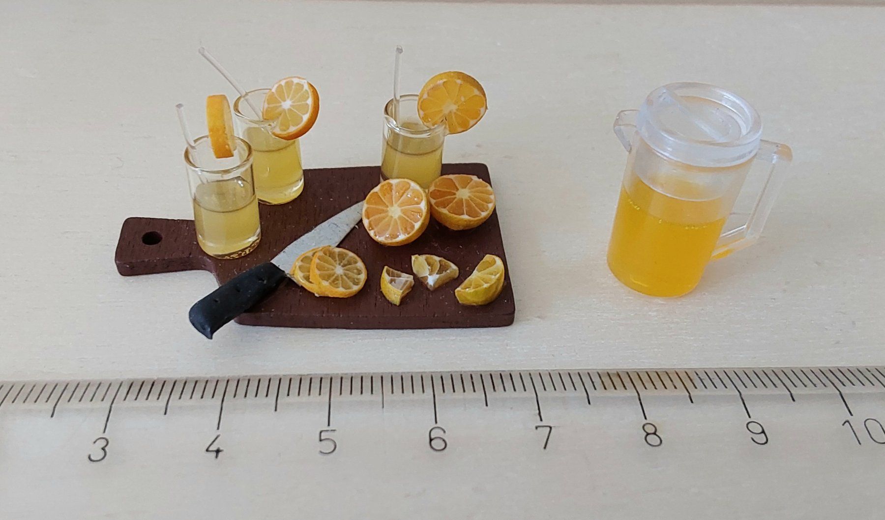 Case e mobili per bambole: ORANGENSAFT ......1:12 – Nuovo (secondo la descrizione) da Adlikon b. Regensdorf venduto da Mara10