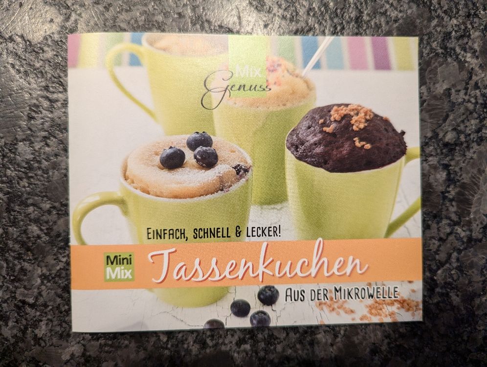 Tassenkuchen aus der Mikrowelle - Rezepte (Neu (gemäss Beschreibung ...