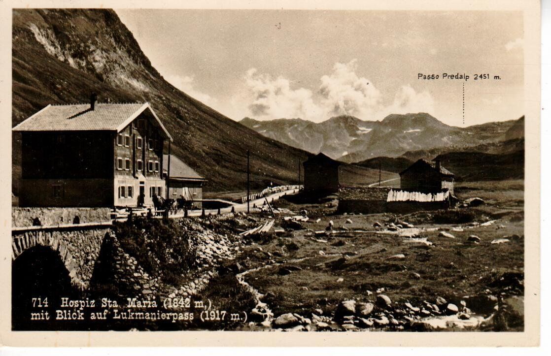 Cartoline postali: Hospiz Sta. Maria – Usato da Wolhusen venduto da Curver9