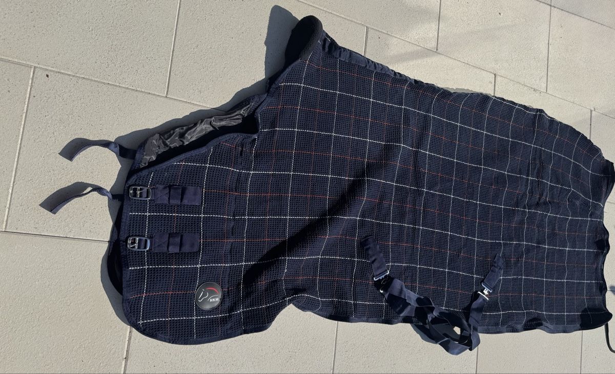Coperte: Neuwertige Baumwolle Pferdedecke von HKM – Nuovo (secondo la descrizione) da Hessigkofen venduto da Rehkitz99 1