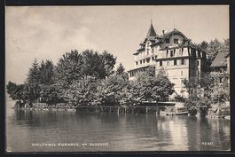 AK Walchwil, Kurhaus, am Zugersee, 1920