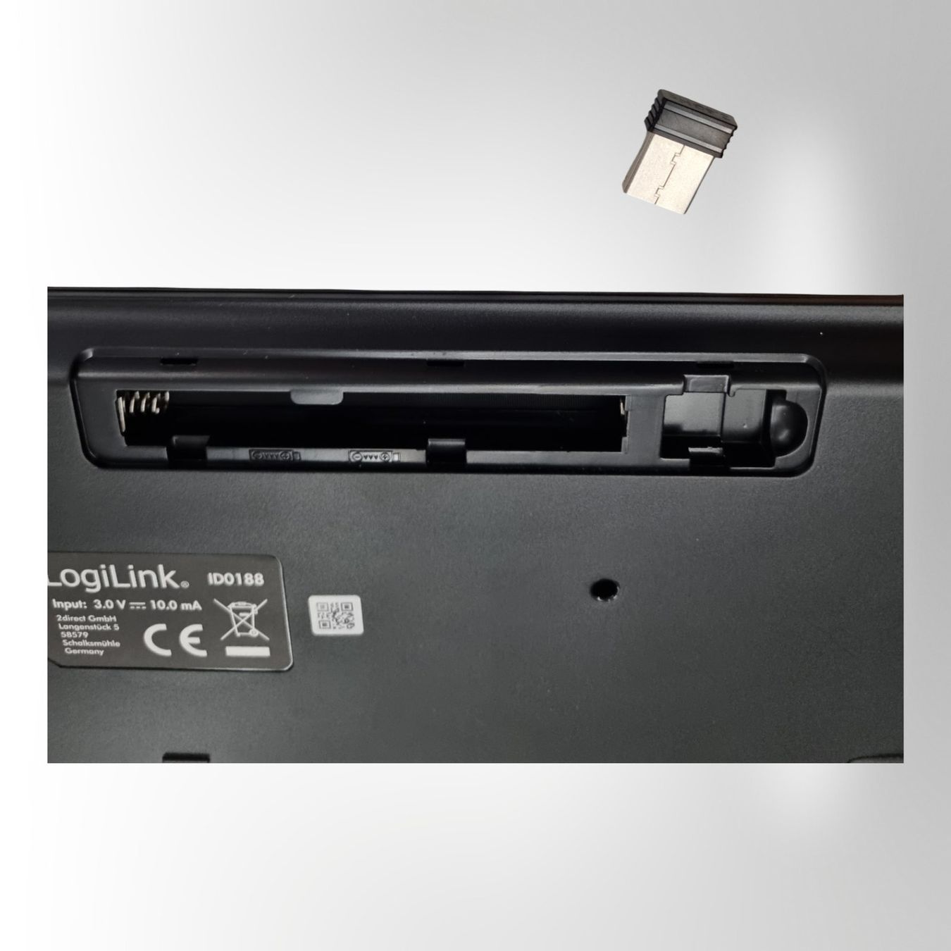 Logitech Claviers: LOGILINK Tastatur Wireless mit Touchpad – Neuf (Voir description) à Wangen b. Olten par Restwert_Wangen 3