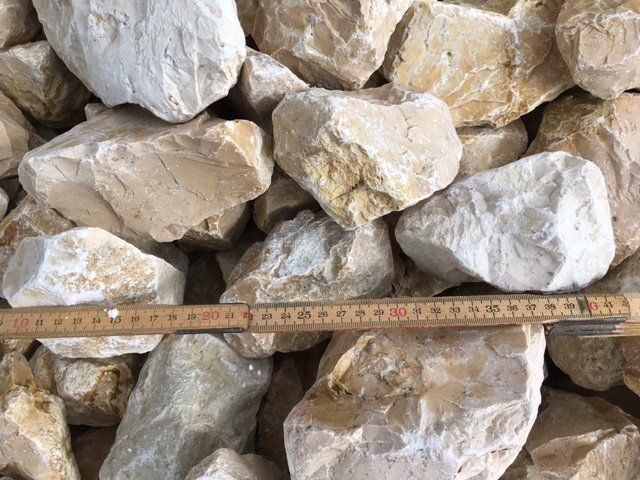 Materiali da costruzione: Kalksteine/Schroppen/Gartensteine – Nuovo (secondo la descrizione) da Uesslingen venduto da uegaga