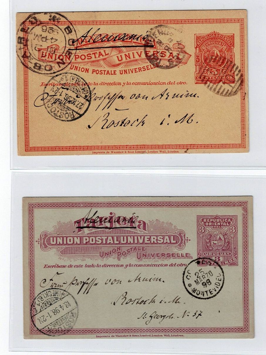 Tutti i francobolli: Verschiedene Länder, 10 Belege um 1900 – Usato da Hinteregg venduto da McCharly01 4