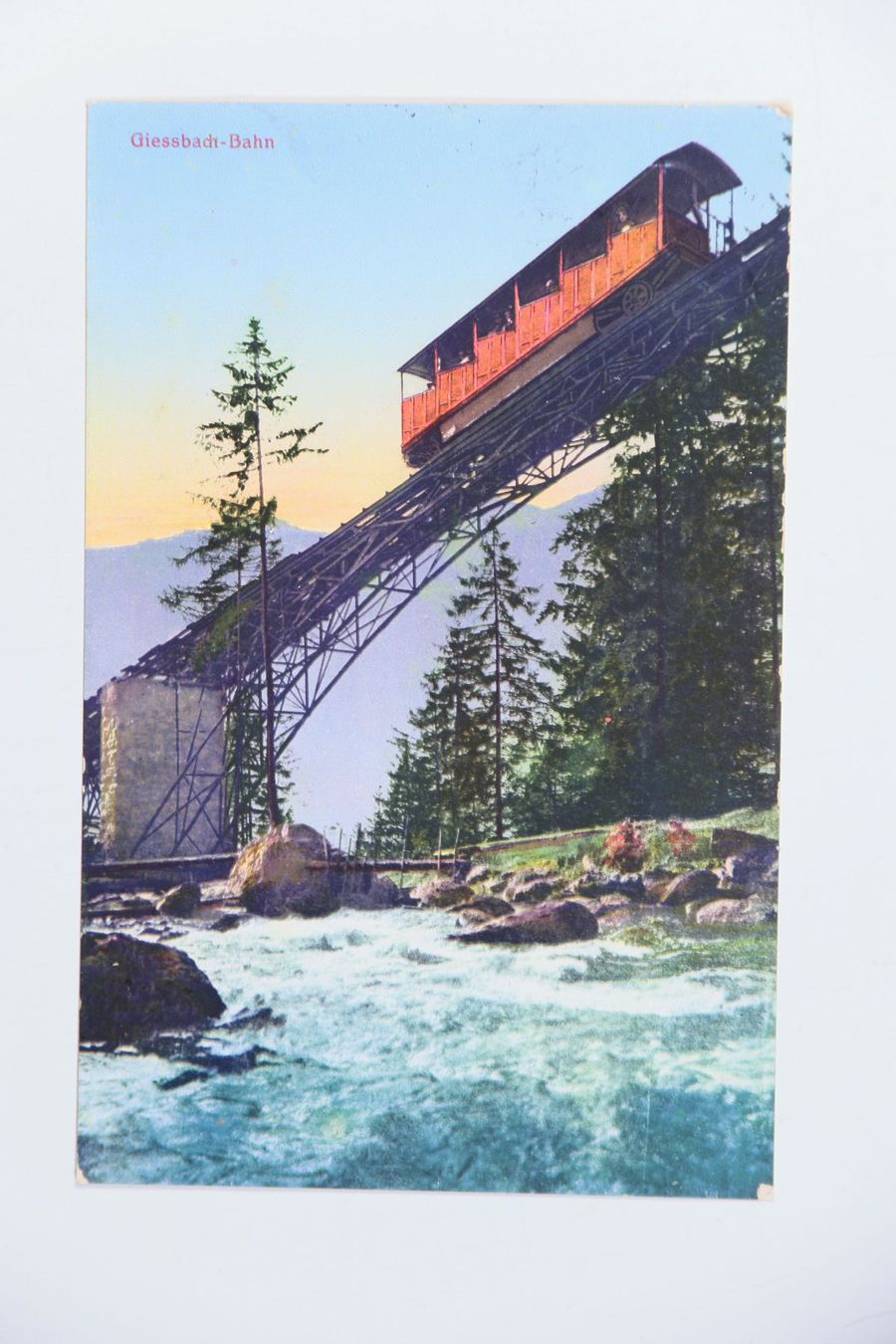 Cartoline postali: Giessbach-Bahn – Usato da Hettlingen venduto da Scholi99