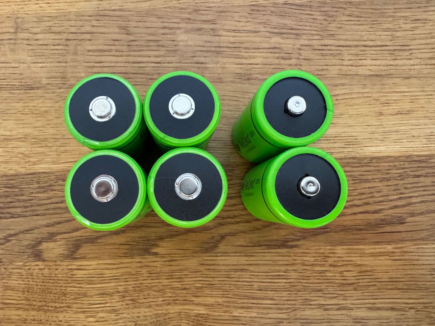 Batterie: 6X BATTERIES RECHARGEABLES GP RECYKO TYPE D - DÈS CHF 1.00 – Usato da Gland venduto da Malvinklein 2
