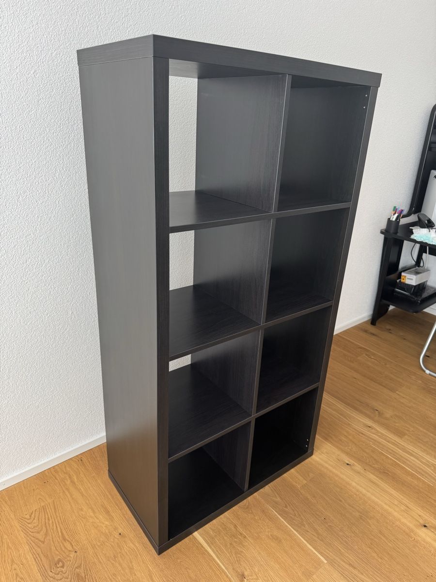 Ikea Regale: Kallax Regal 8 Fächer schwarzbraun – Gebraucht aus Oberbüren von dijbdn 1