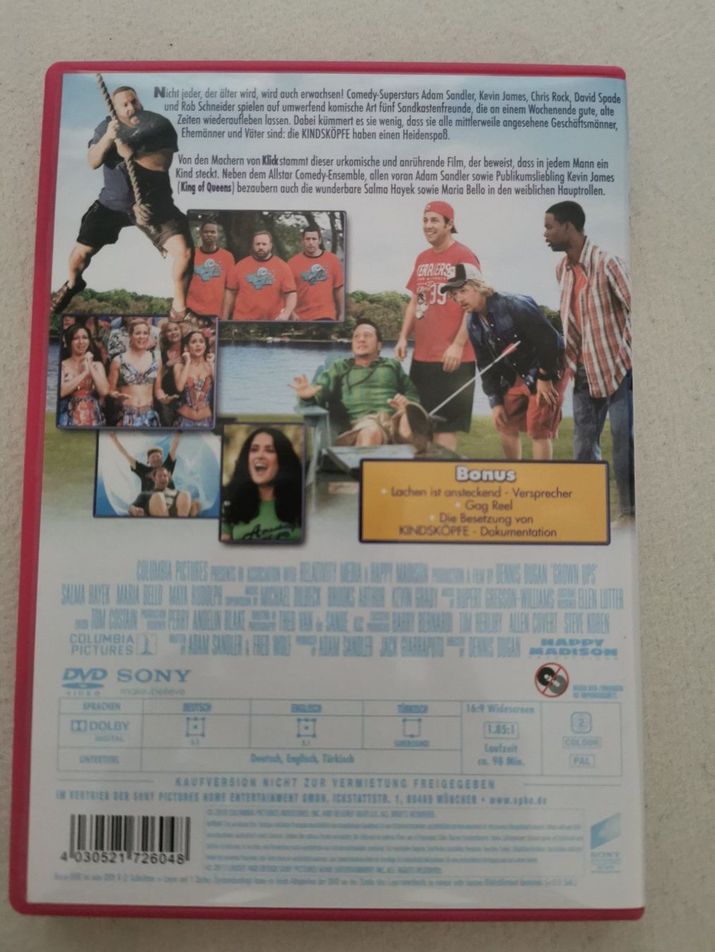 Tutti i DVDs: DVD Kindsköpfe – Usato da Wimmis venduto da hawaiiblume 1