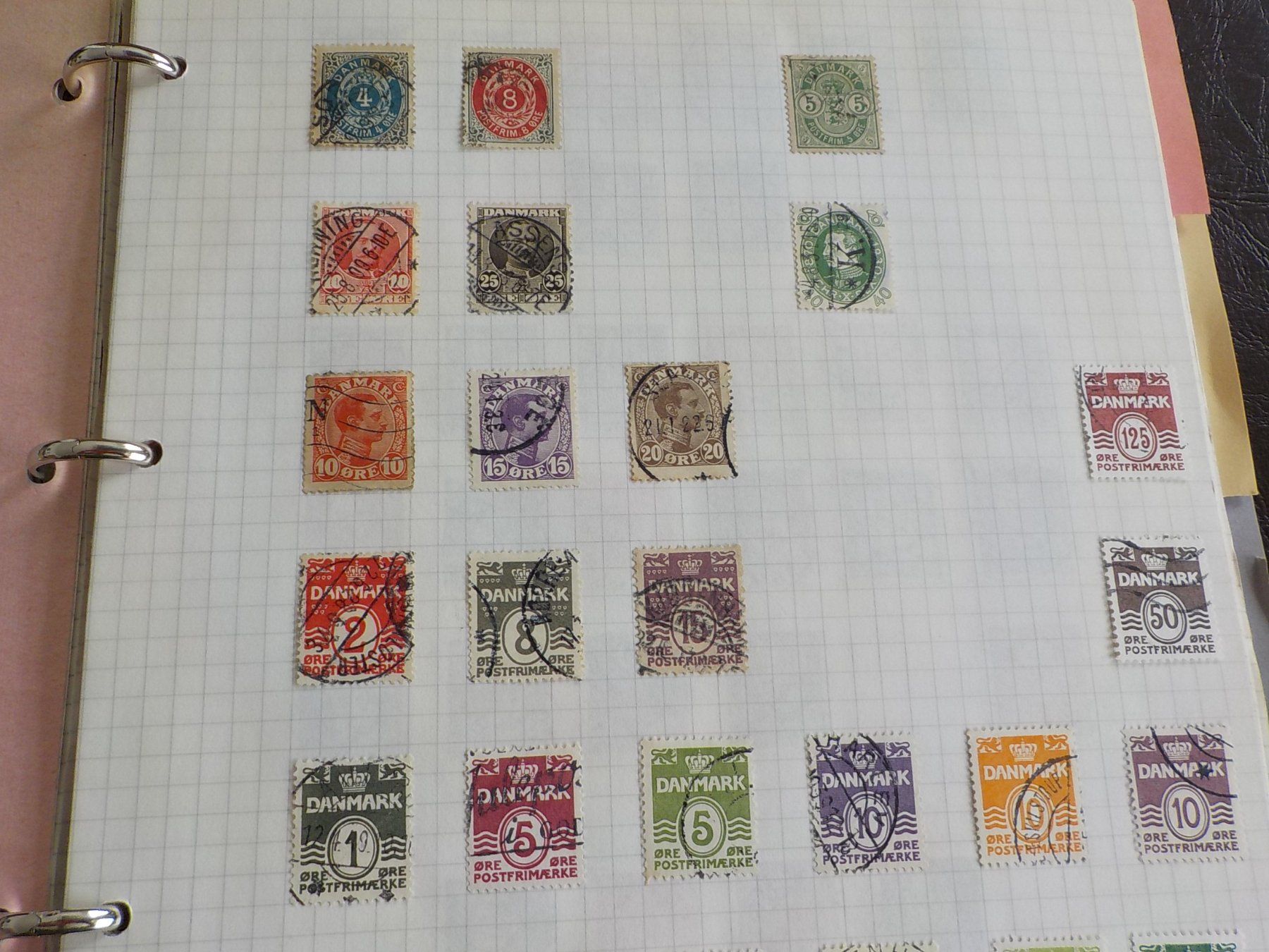 Tutti i francobolli: Briefmarken Europa, grosser Posten im Ringbinder mit Falz o – Usato da Ebikon venduto da alanchal