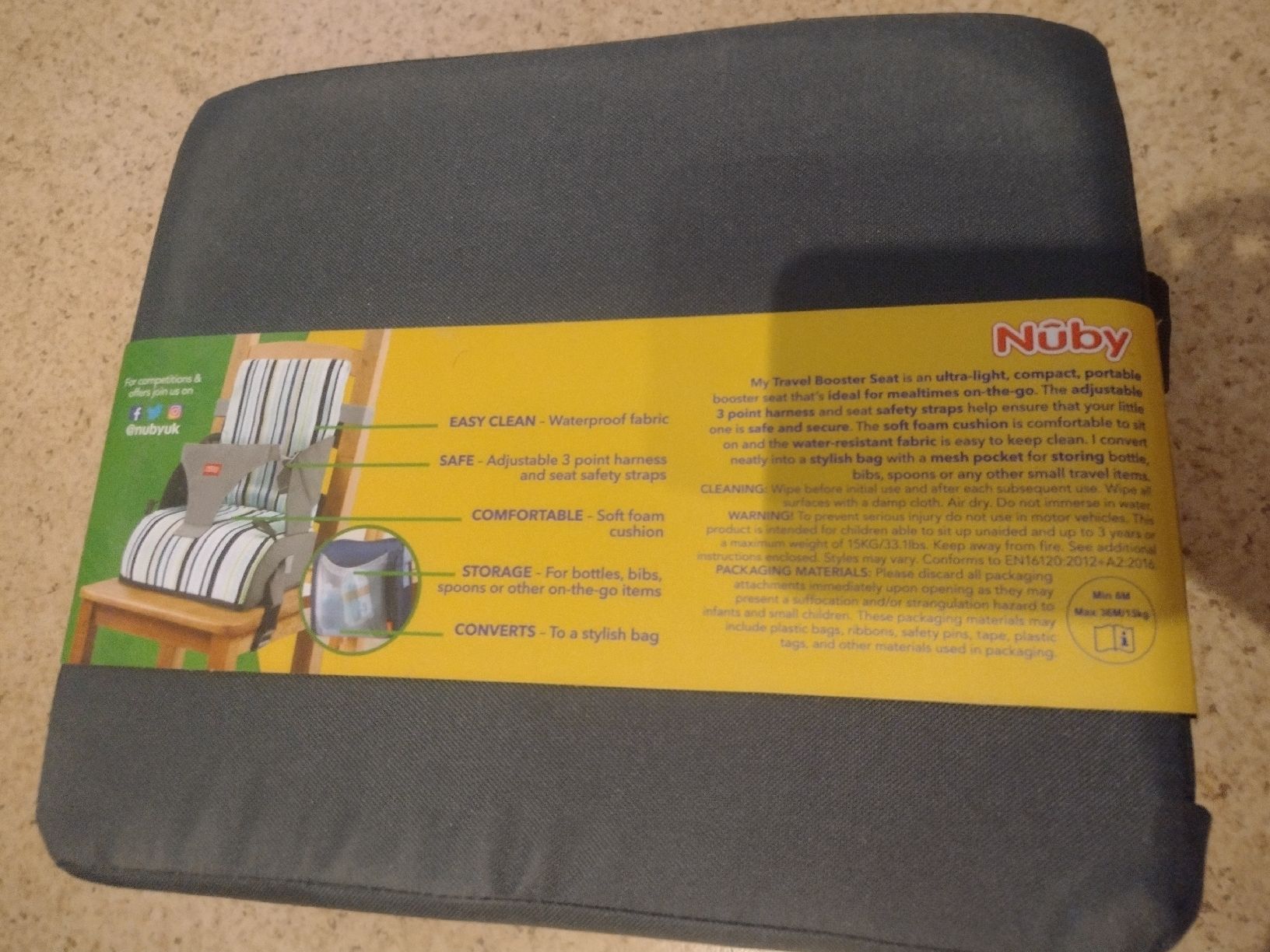 Seggiolini per auto: travel booster seat – Nuovo e nell'imballaggio originale da Zürich venduto da cat_9cvz 2
