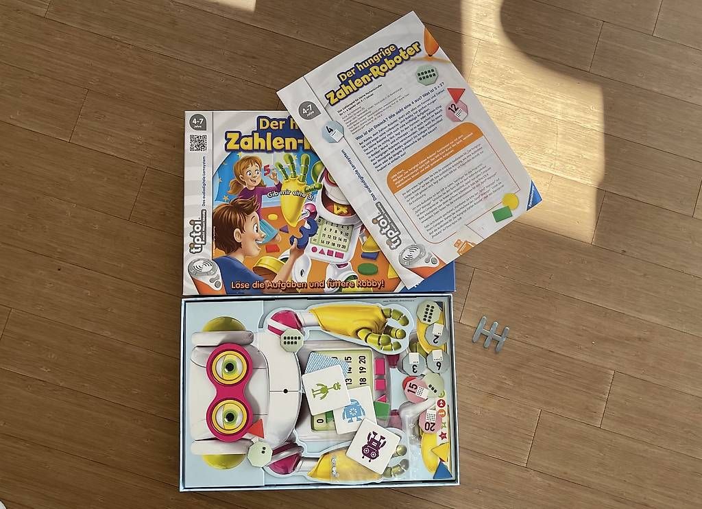 Jeux: Tiptoi Spiel der hungrige Zahlenroboter – D'occasion à Sempach Station par mkauer 1