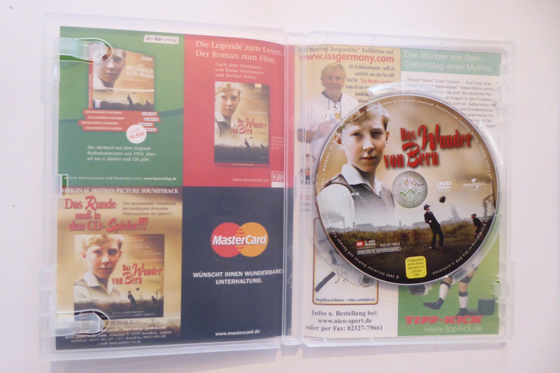Tutti i DVDs: DVD Das Wunder von Bern – Usato da Allschwil venduto da Summelsarium 3