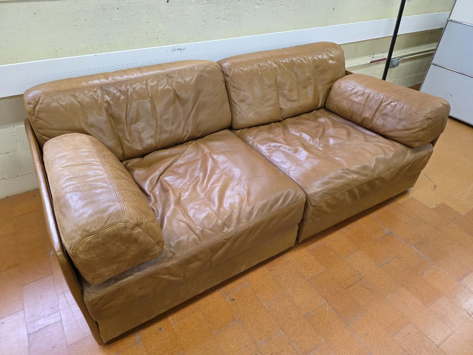 De Sede Divani: Designer Leder Sofa / Schlafsofa De Sede DS76 2-teilig – Usato da Lichtensteig venduto da Usedinstorecom 2