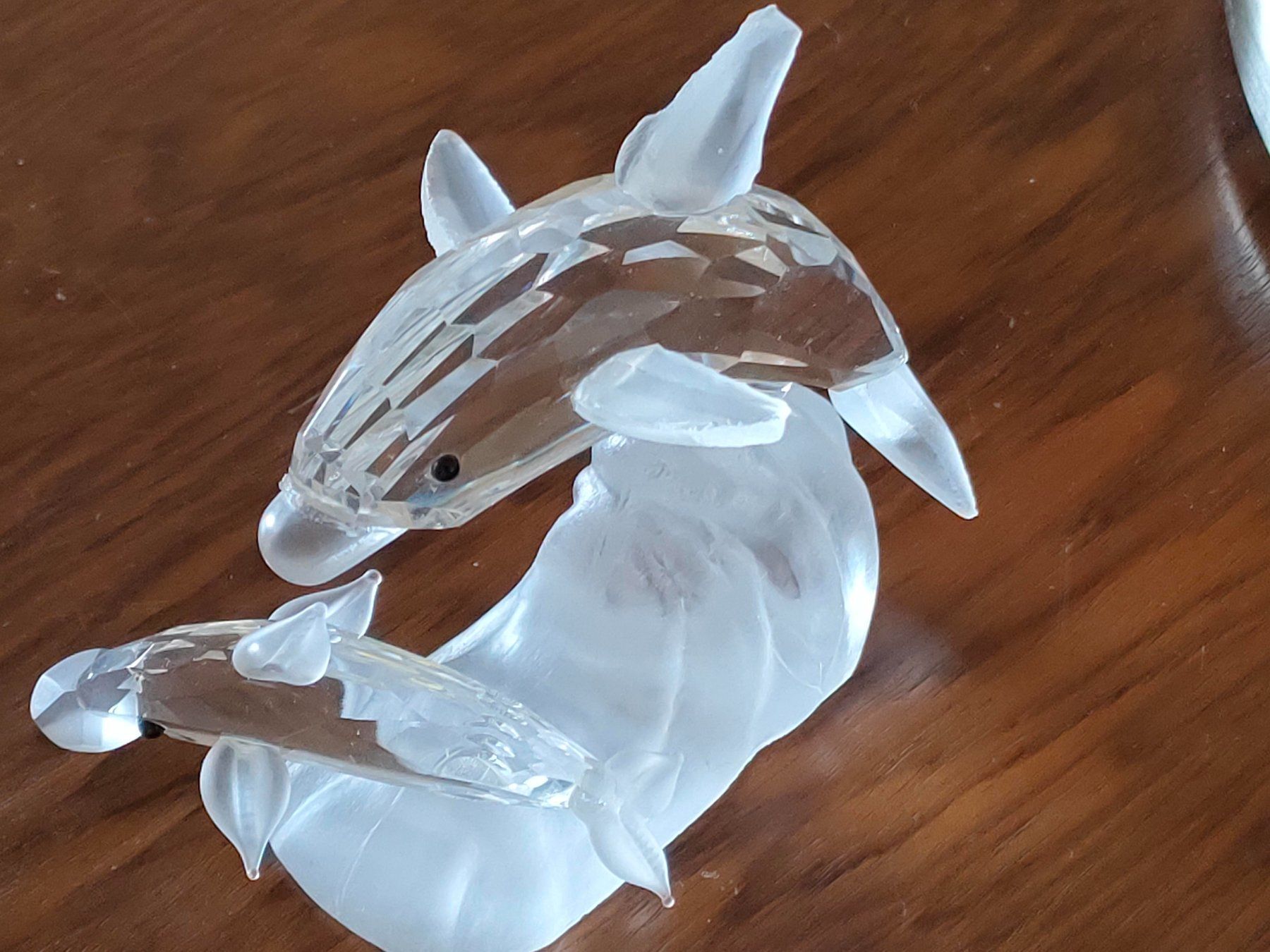 Statuette: Kristallfigur Delfin – Nuovo (secondo la descrizione) da Brugg AG venduto da Mashaba 1