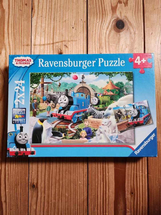 Ravensburger Puzzle Thomas die Lokomotive 2x24 Teile 4+ (Gebraucht) in ...