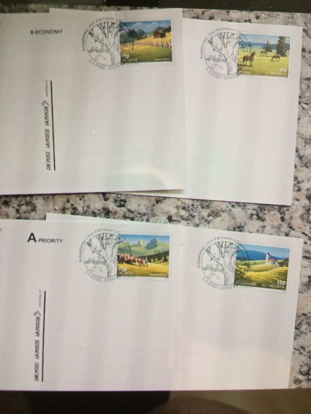 Alle Briefmarken: Postkarten – Neu (gemäss Beschreibung) aus Kilchberg ZH von APZ4BWM2