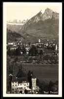Bad Ragaz, Ortsansicht mit Schloss, Kirc