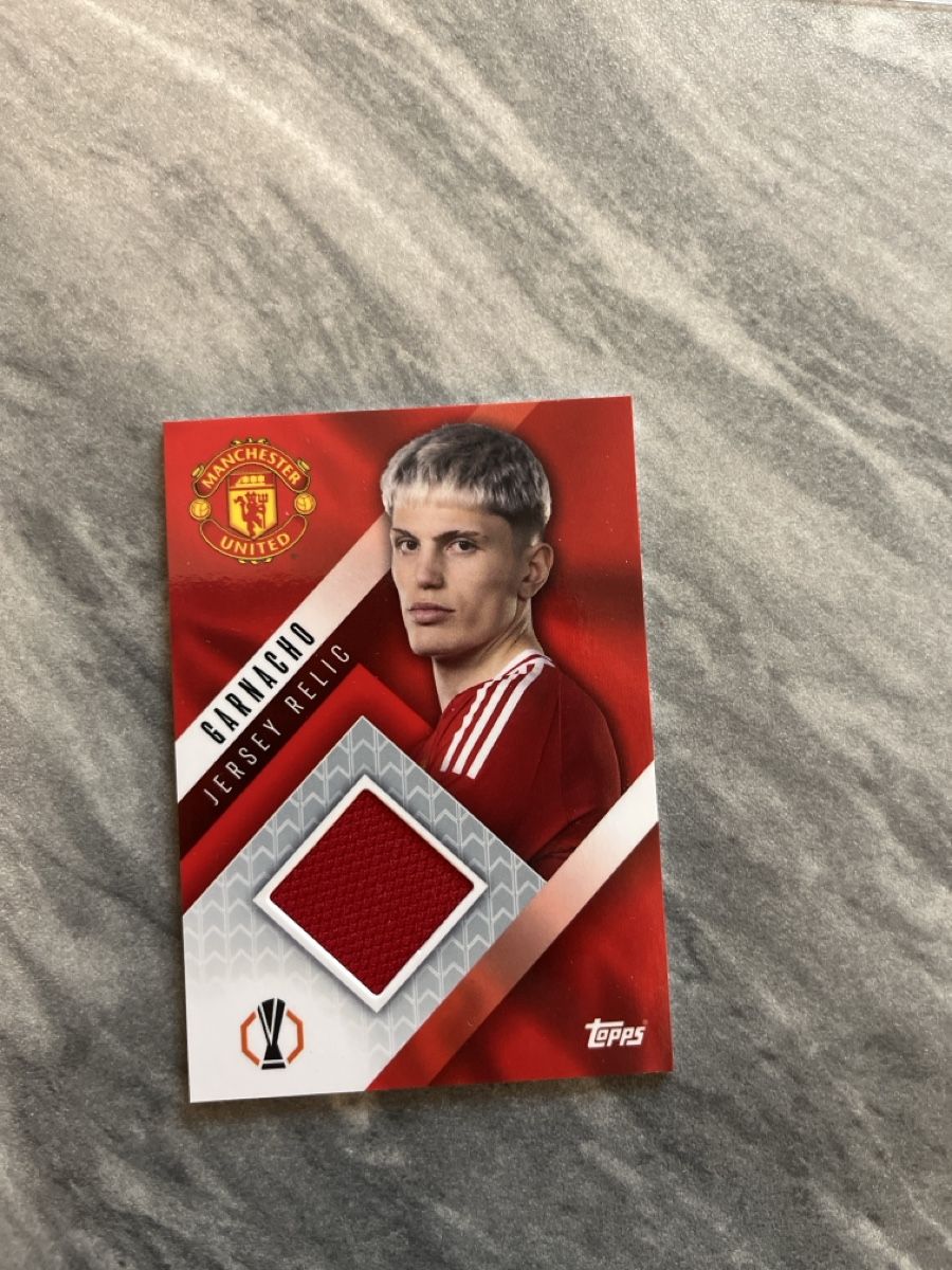 Topps Carte collezionabili: Garnacho Jersey Relic – Nuovo (secondo la descrizione) da Gossau SG venduto da l_5ab