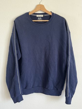 dunkelblauer Pullover / Rework