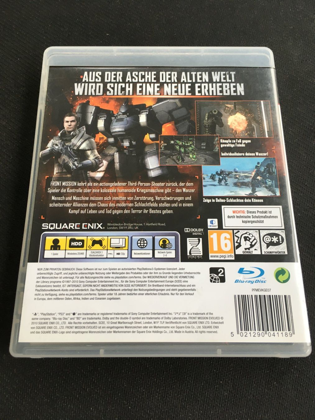 Sony Giochi: Front Mission Evolved - PS3 / Playstation 3 – Usato da St.Gallen venduto da sjosjo 1