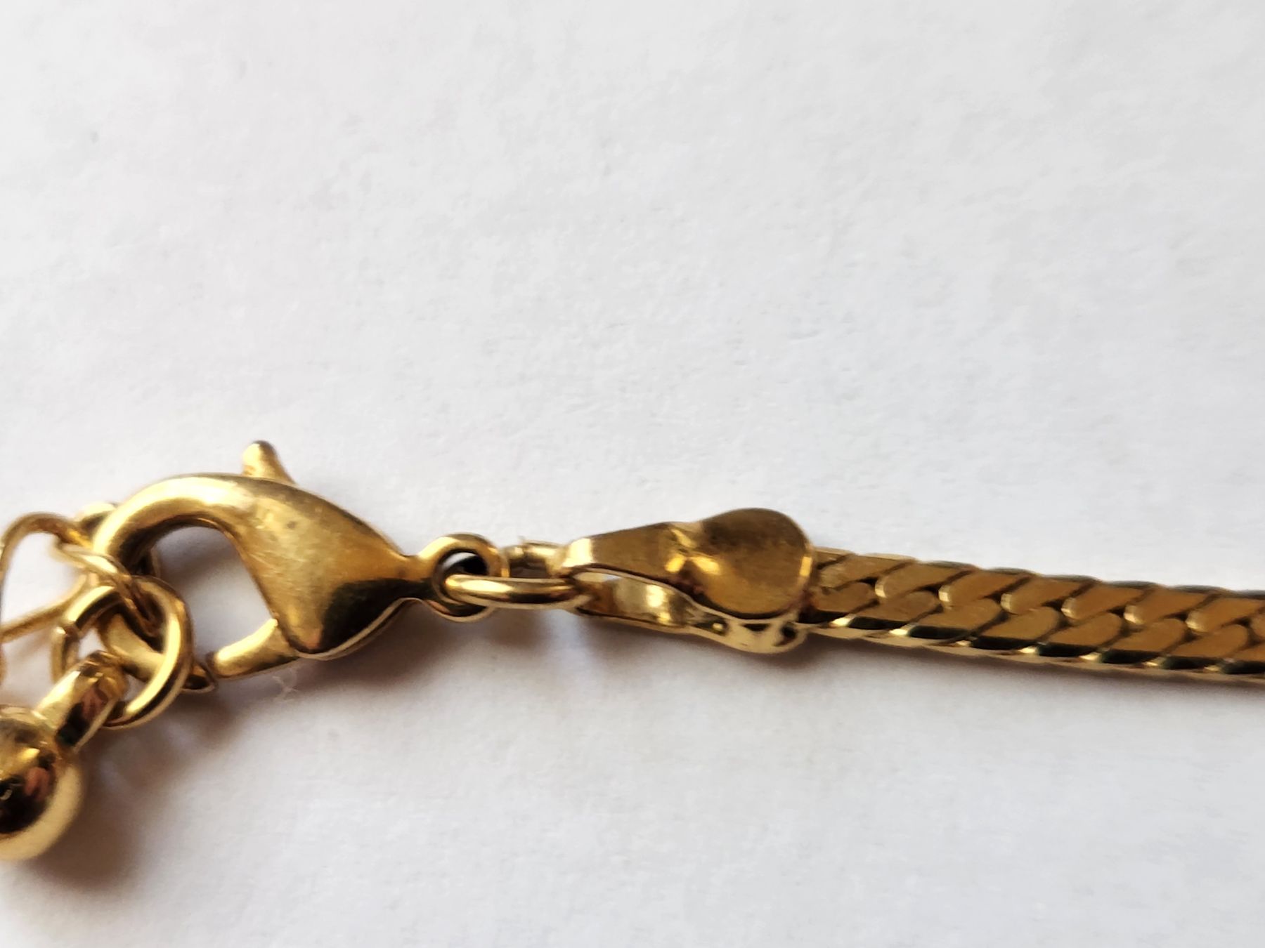 Catenine: Goldkette mit Strass, Vintage, Avon – Usato da St. Gallen venduto da GIULESGG 2