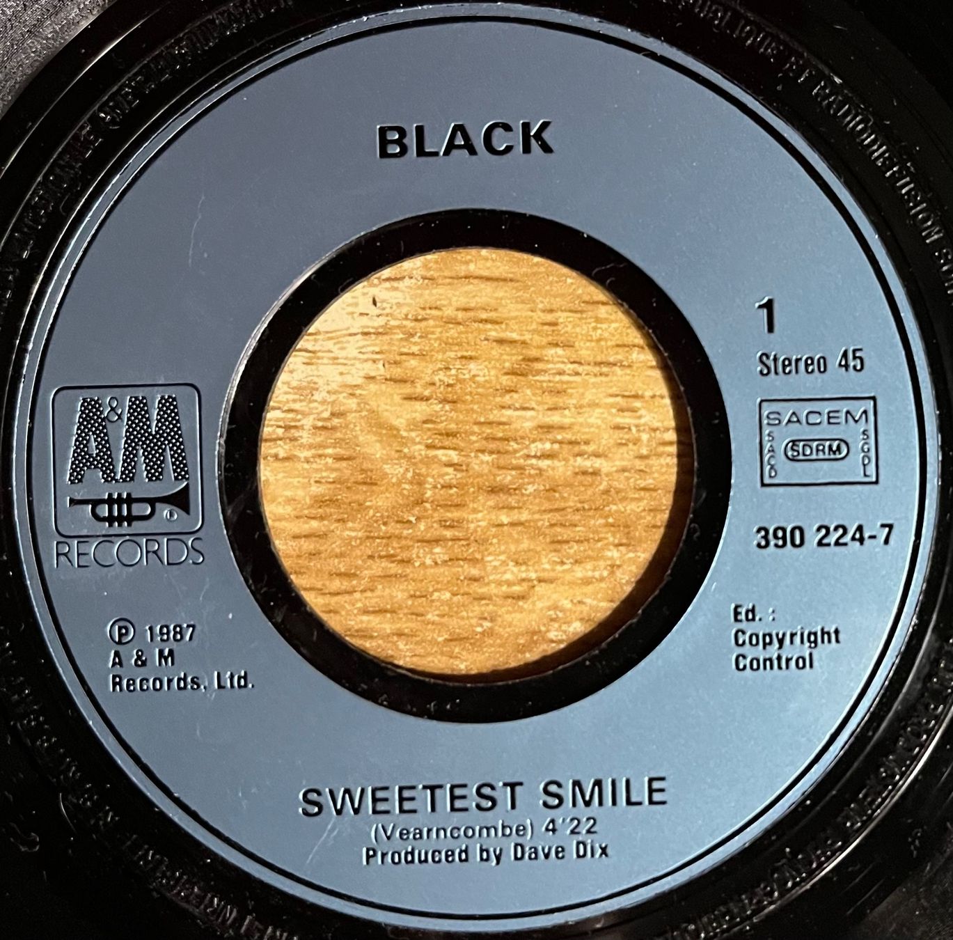 Schallplatten: BLACK - SWEETEST SMILE – Gebraucht aus Bussigny von vinyl-pas-cher 2
