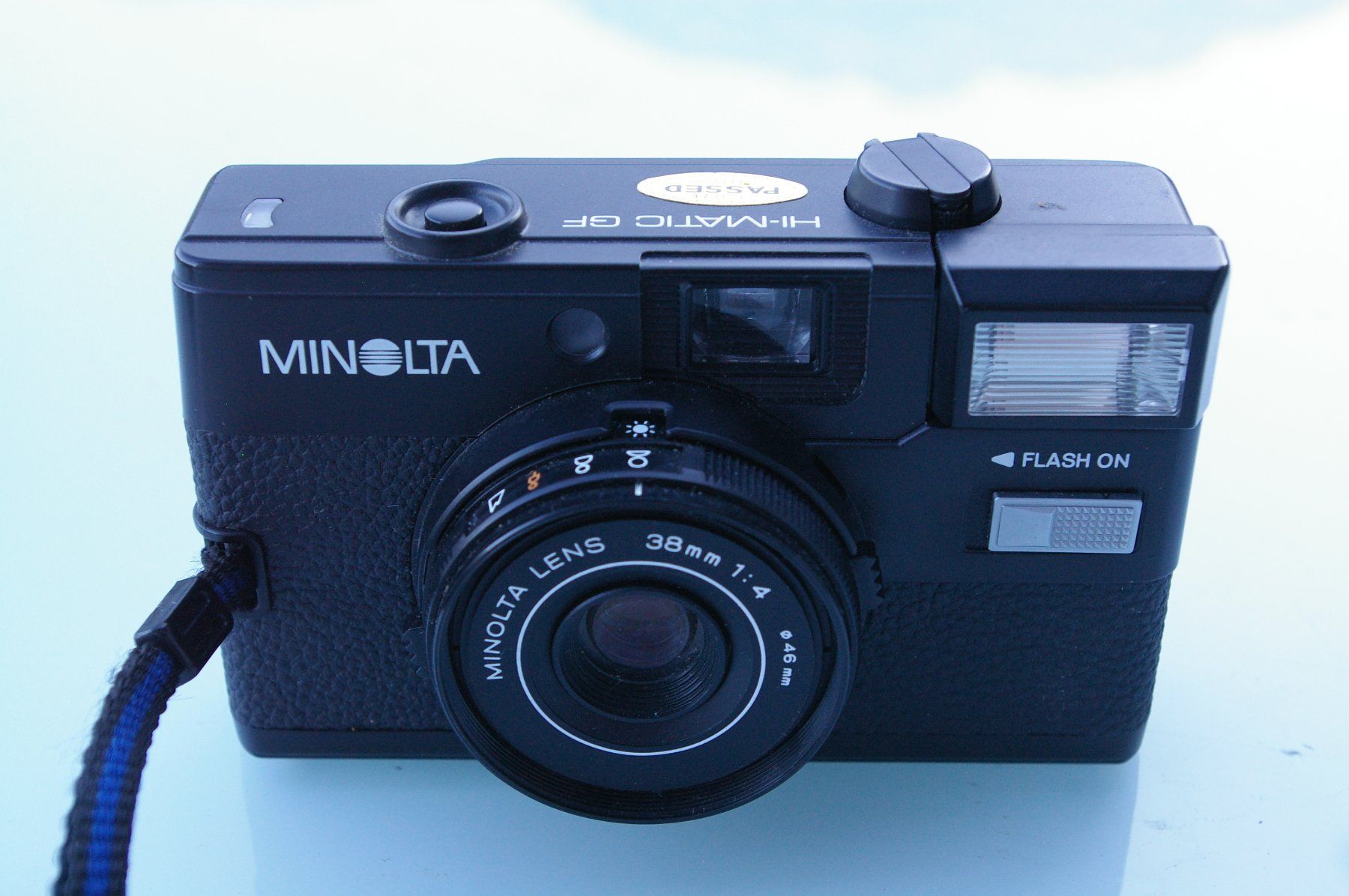 Minolta Fotocamera: MINOLTA HI-MATIC GF Kamera – Difettoso da Niederurnen venduto da mowgli_1963