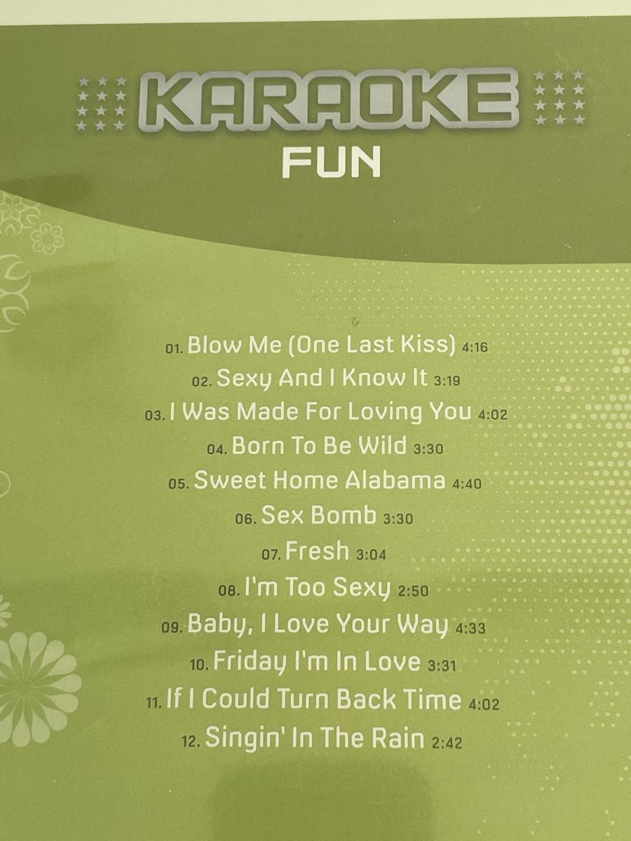 Tutti i DVDs: Karaoke-Set mit DVD‘s – Nuovo (secondo la descrizione) da Weisslingen venduto da HeinzH01 6