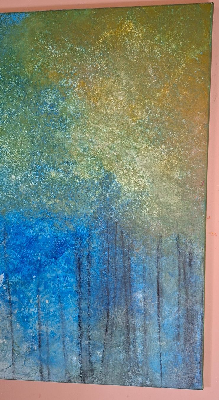 Tableaux: Gemälde " Geborgen" handmade 50×60 – Neuf (Voir description) à Riehen par Steinbock1970 4