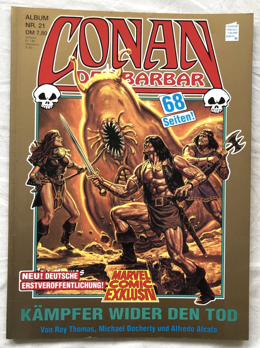 Fumetti: Marvel Comic Exklusiv - Nr.21 - CONAN DER BARBAR – Usato da Schaffhausen venduto da durruti