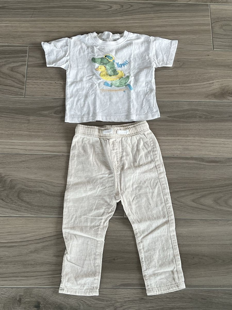 Ensembles coordonnés: Hose und TShirt Gr. 92 – D'occasion à Niederhelfenschwil par tab_xlc7