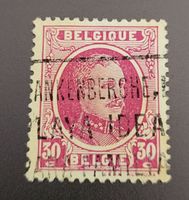 Belgien alte briefmarke