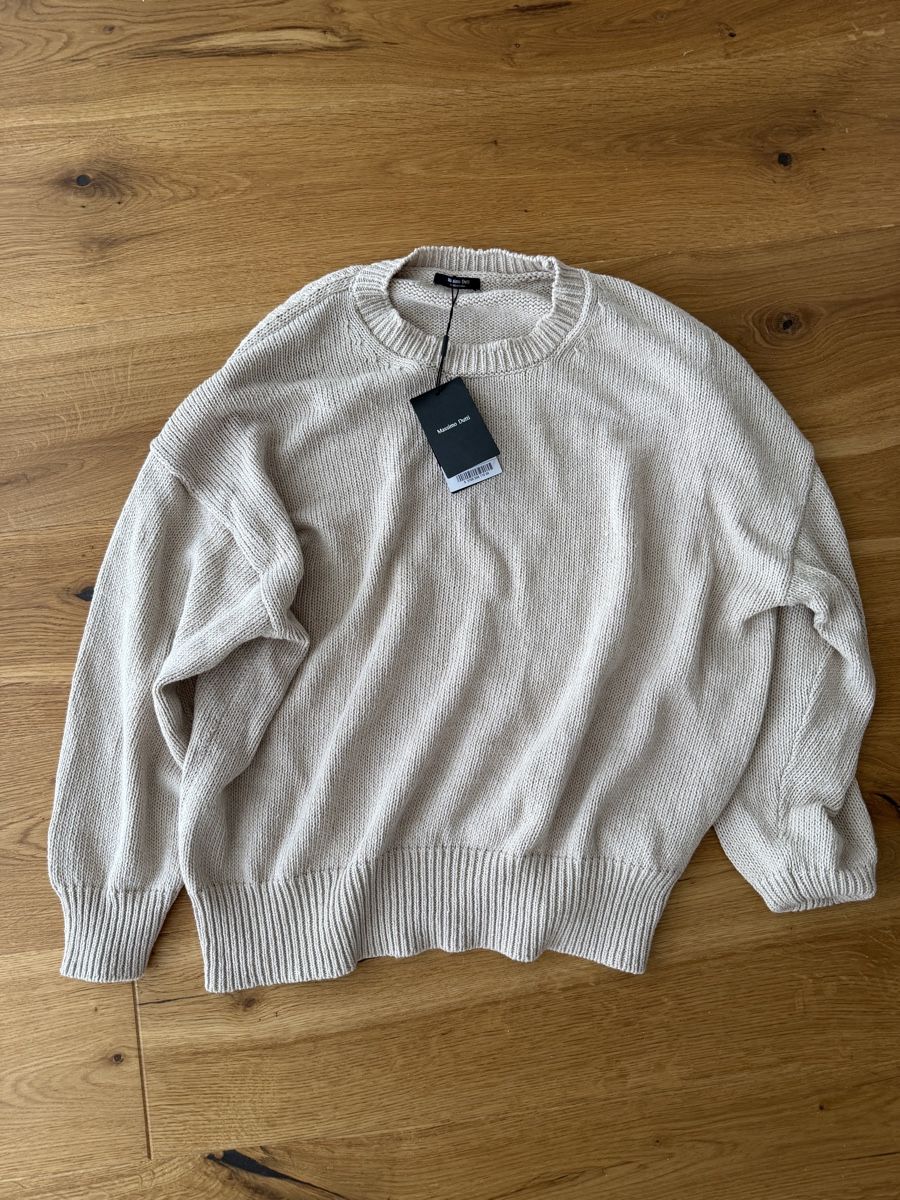 Massimo Dutti Pullover & Sweatshirts: Massimo Dutti Strickpullover, Beige – Neu und originalverpackt aus Merenschwand von melanielh