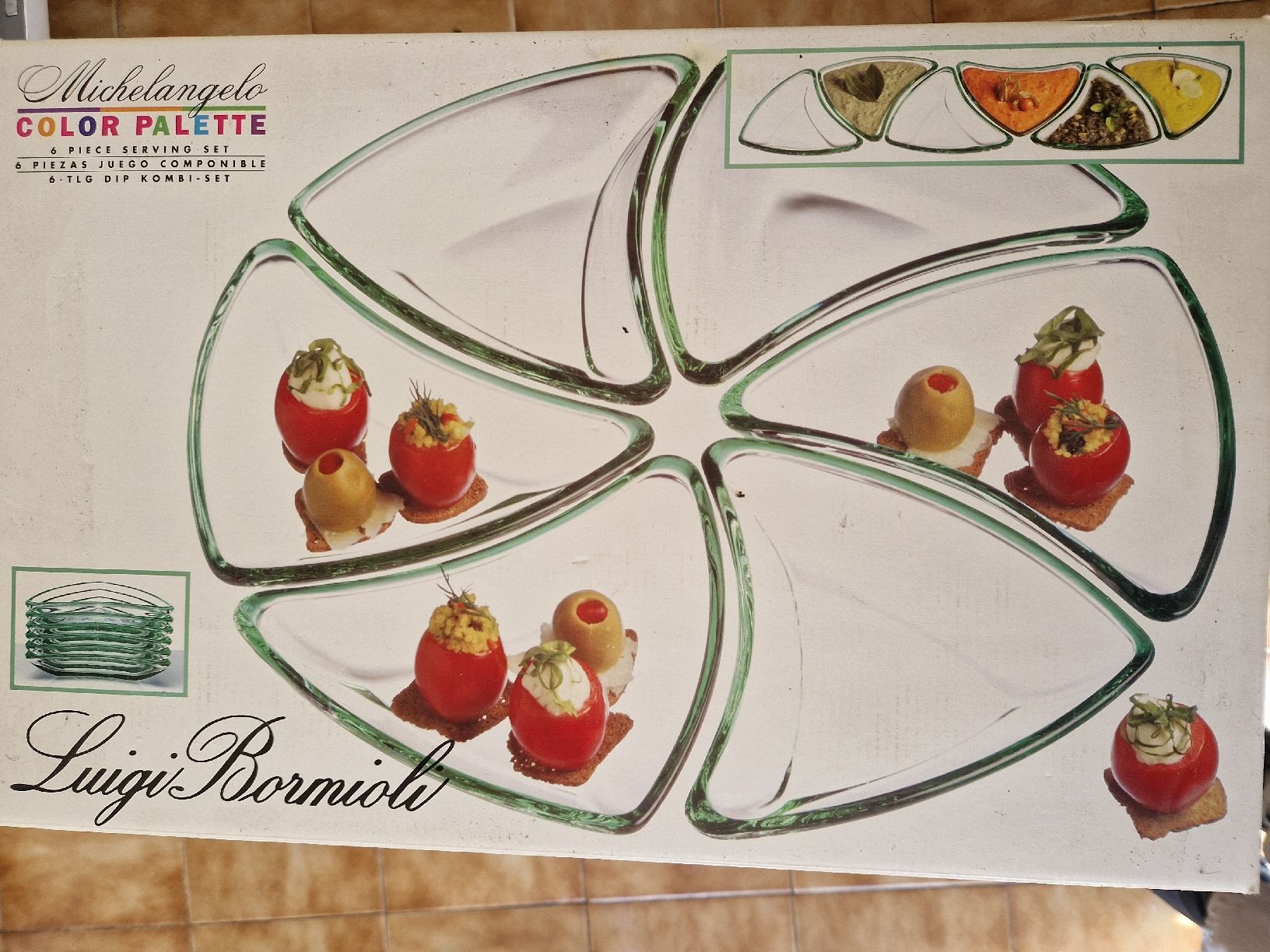 Piatti di portata: Différents plats en verre – Nuovo e nell'imballaggio originale da Onex venduto da viv_72hm 1