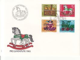 SBK J286 - J289 FDC
