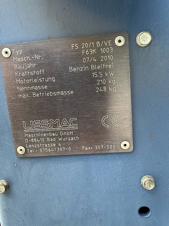 Tutte le macchine: Lissmac Fugenschneider FS 20 – Usato da Horgen venduto da 11sh 1