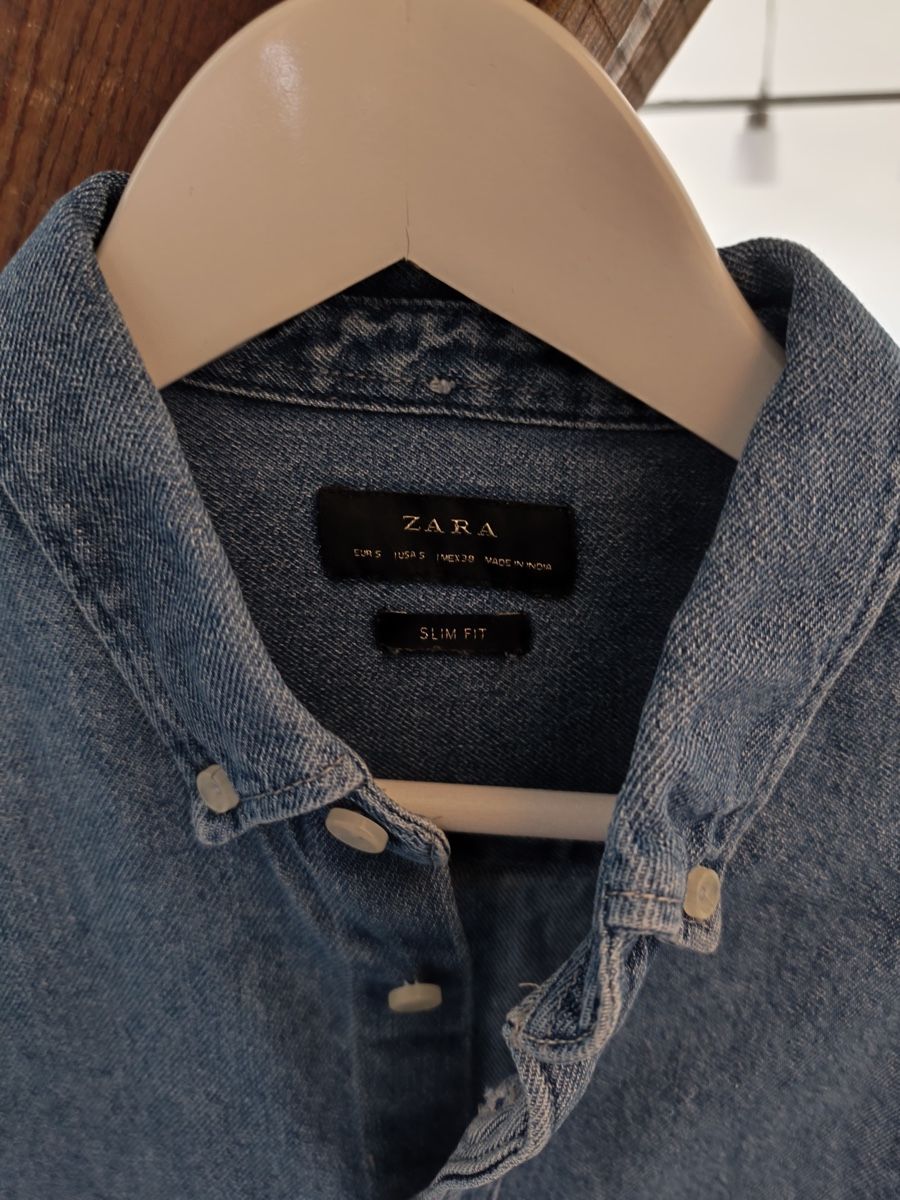 Zara Hemden: ZARA Hemd Denim dunkelblau, Grösse L – Gebraucht aus Staufen von raphrow 1