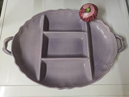 Plat, Plateau de service Mancioli, 5 compartiments