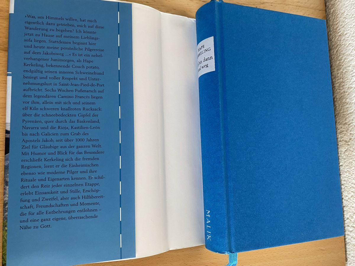 Bücher: Ich bin dann mal weg - Hape Kerkeling – Gebraucht aus Schwarzenburg von Michellu 4
