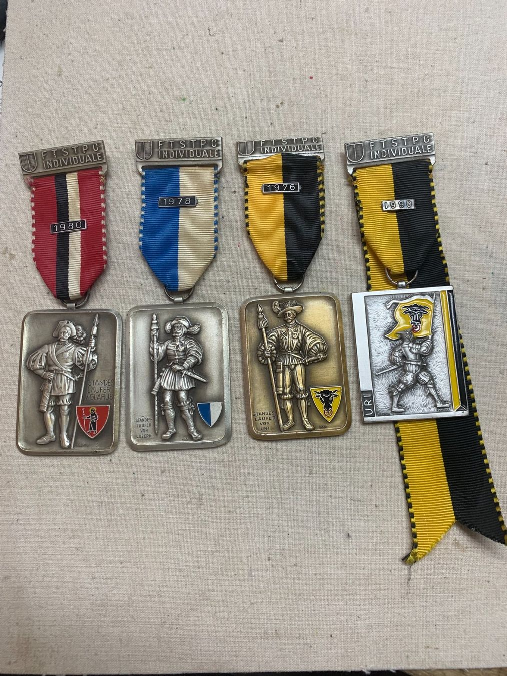 Medaglie: Ticino - medaglie - "FTSTPC - Individuale" – Usato da Sorengo venduto da 74in
