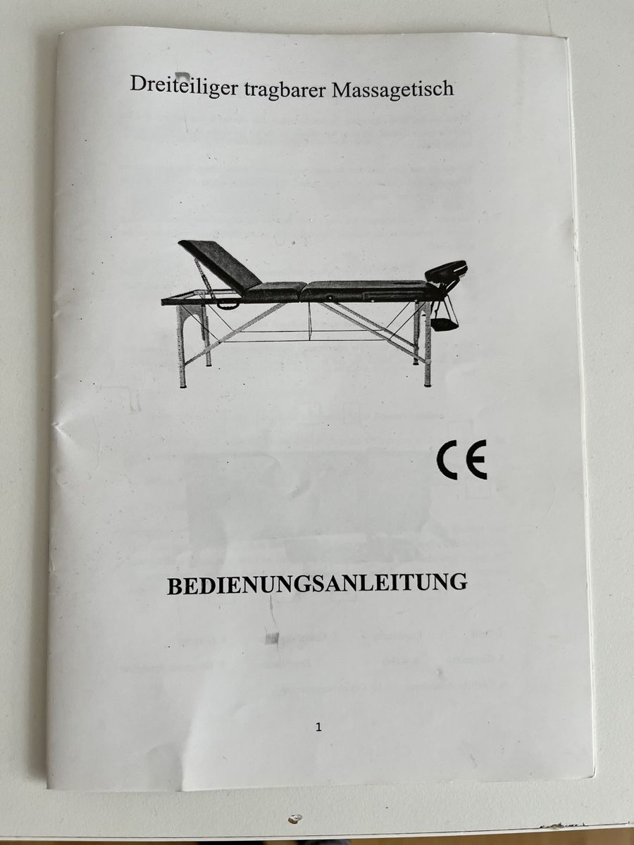 Gonser Kosmetik-& Massageliegen: Massageliege 3 Zonen  – Gebraucht aus Lachen SZ von Gasparoli15 4