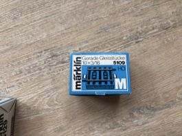 Märklin M-Gleis 5109 gerade Gleisstücke HO 10 Stück
