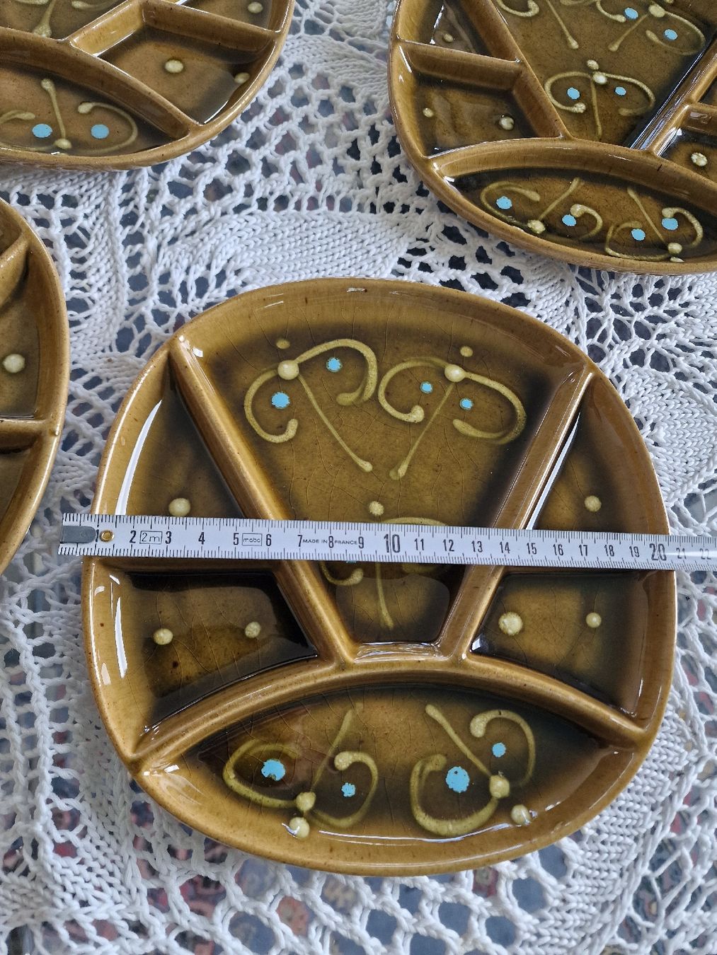Piatti: assiettes vintage 70s ceramic  – Usato da versoix venduto da 928 7