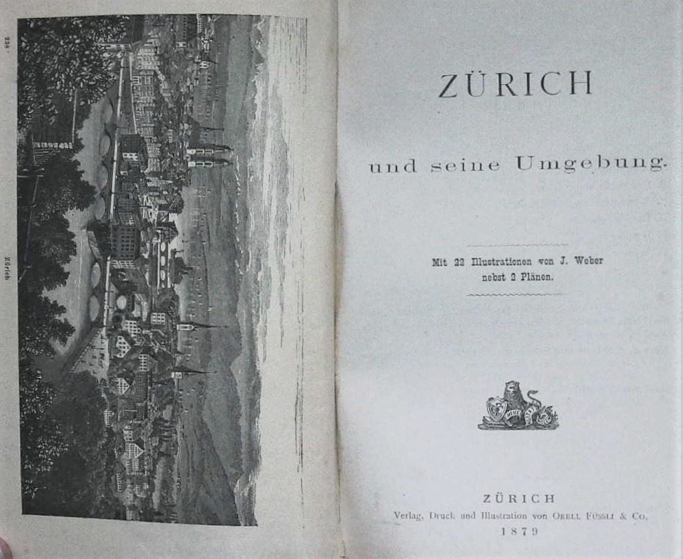 Incisioni: Zürich Wanderbild 1879 – Usato da Rafz venduto da Helvet32 1