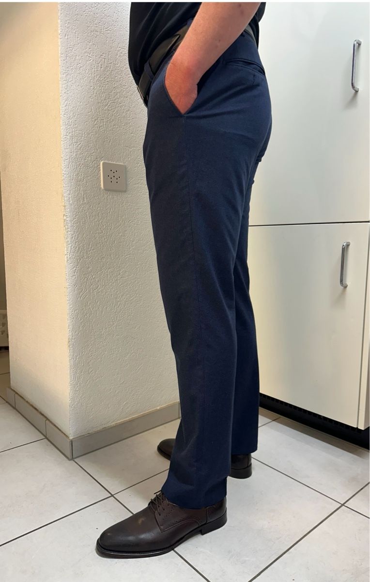 Pantaloni: Stager klassische Hose, dunkelblau, Größe 58 – Usato da Zürich venduto da ser_26bt 2