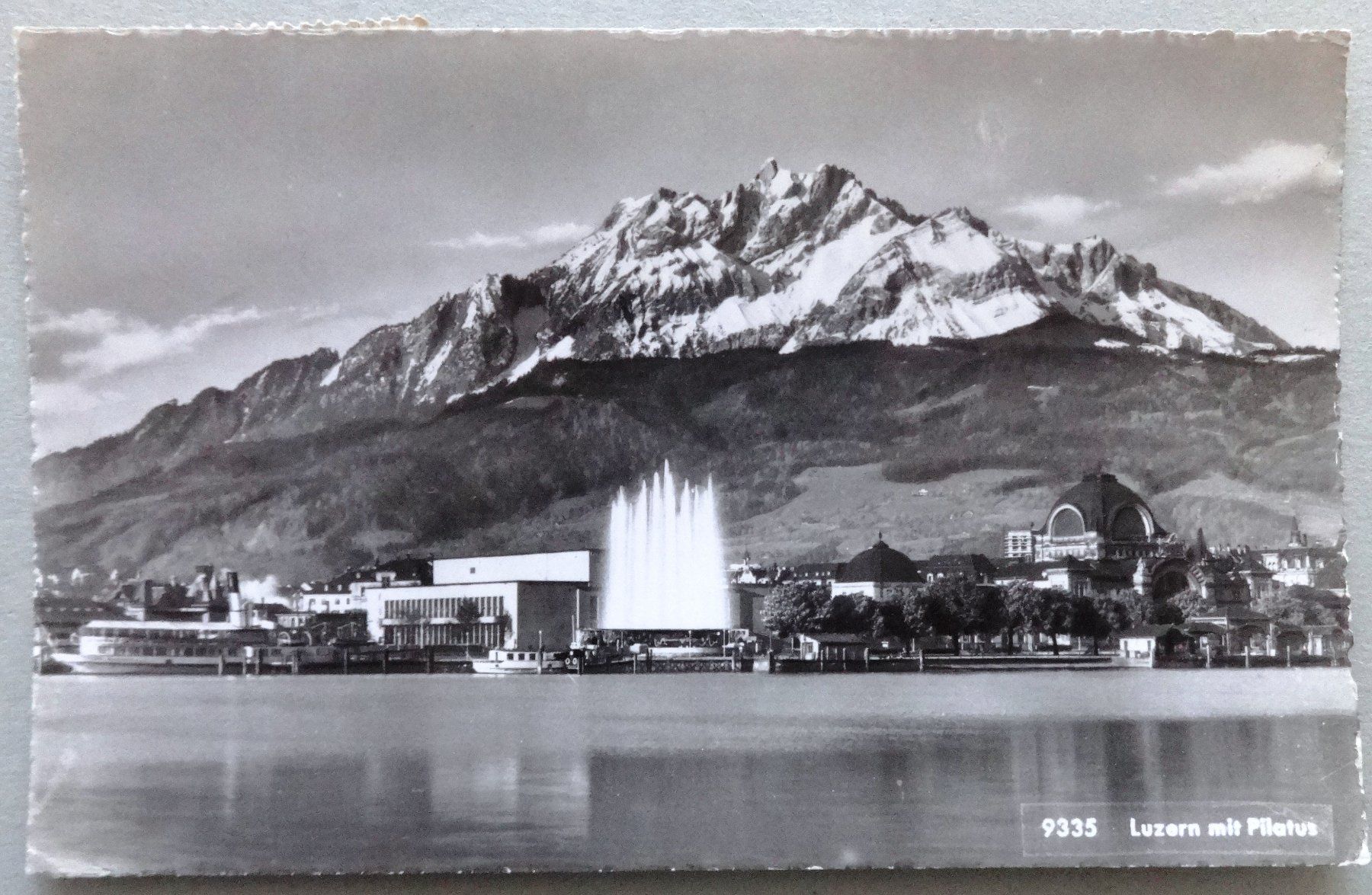 Ansichtskarten: Luzern mit Pilatus – Gebraucht aus Fétigny von Billy2miny