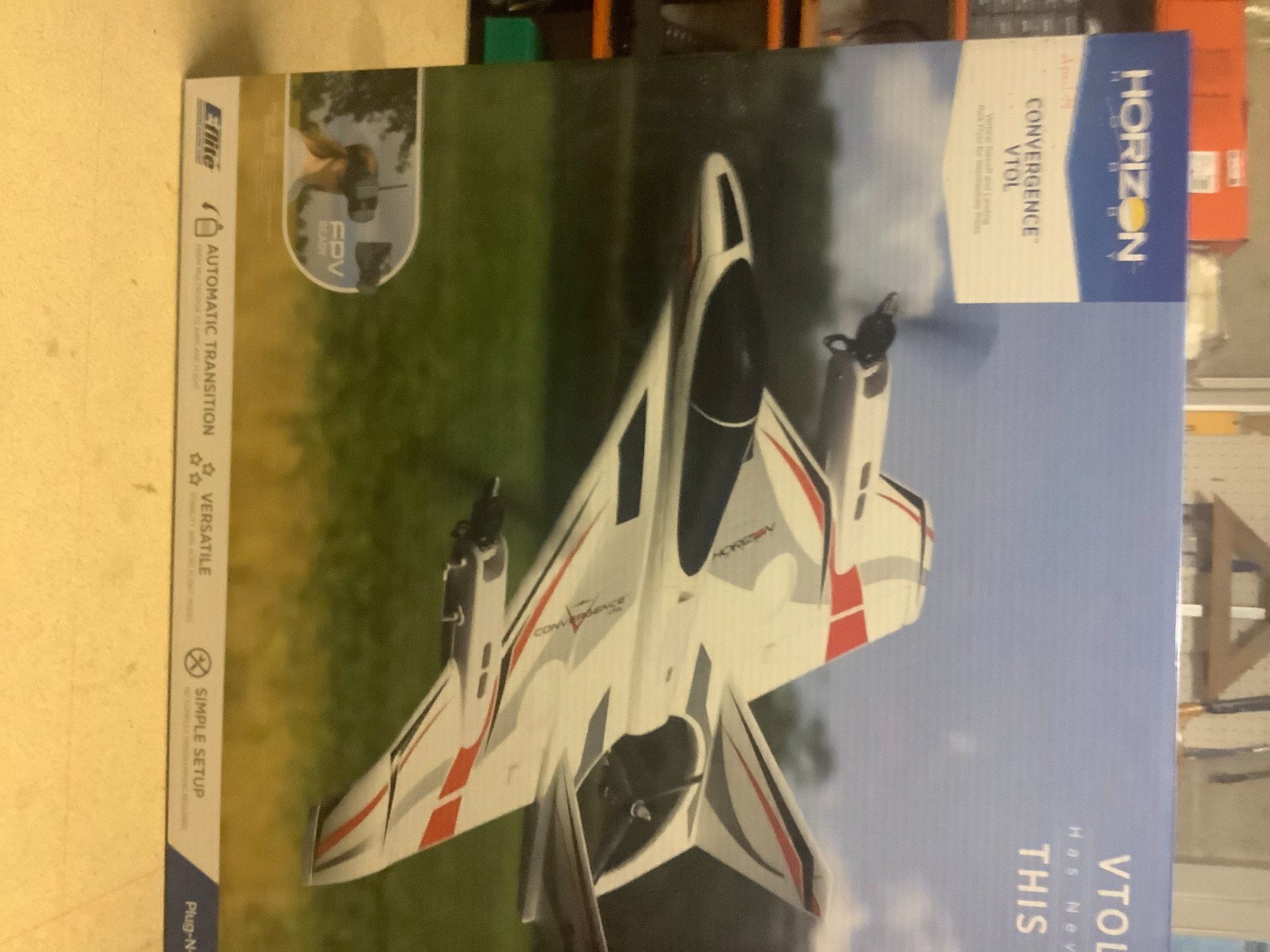 E-Flite RC Modellbau: Eflite Concvergence VTOL PNP – Neu und originalverpackt aus Alpnach Dorf von pic1pic