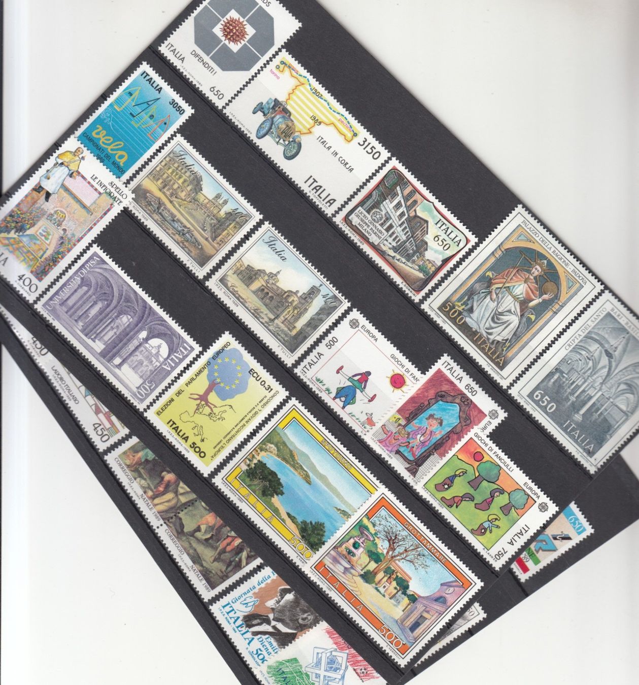 Tous les timbres: Italien 1989 postfrisch – D'occasion à Bürglen TG par StampGraf