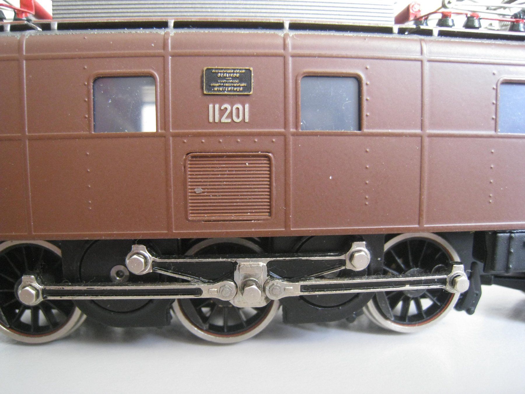 Metropolitan Modellini di ferrovie: Metrop SBB Be 3/5  11201, Zuger Berta,   770 – Usato da Buchs ZH venduto da swiss-train 1